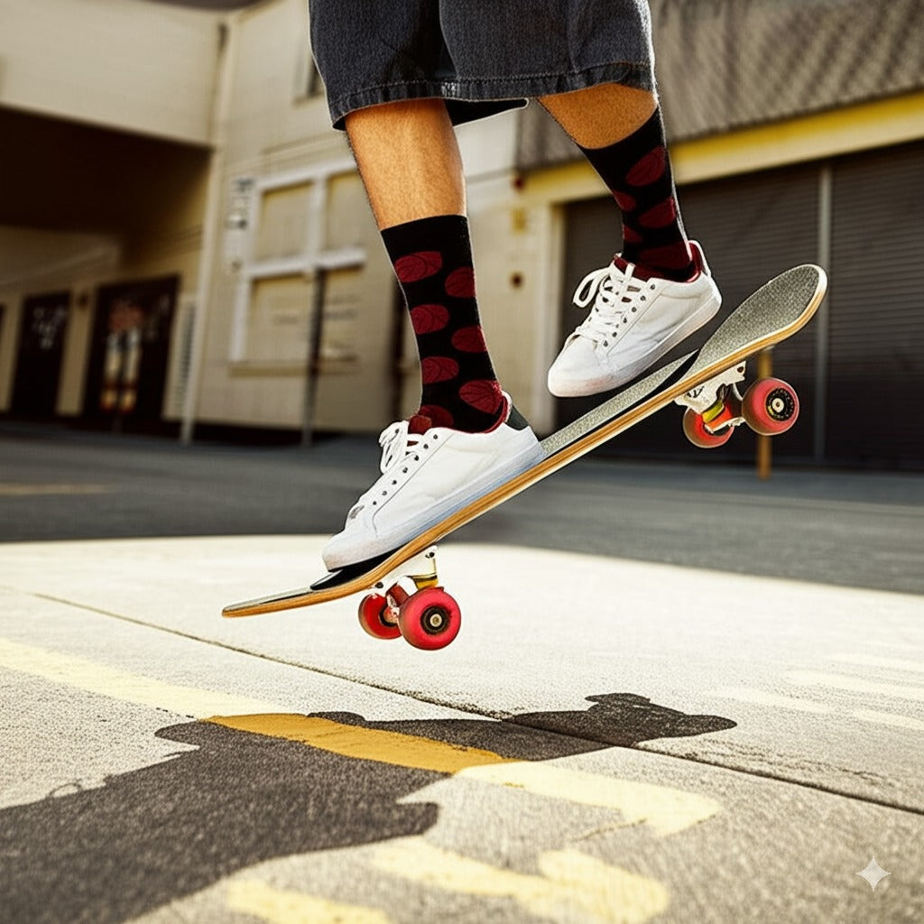 Basketball Unisex Crew Socks from lazzy socks funky and quirky socks collection