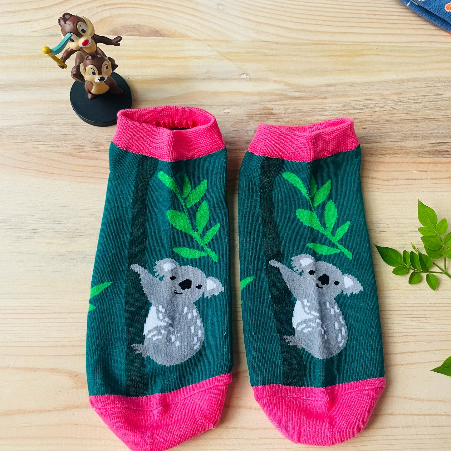 Cute Koala Ankle Socks – Adorable Animal Design Lazzy Socks India