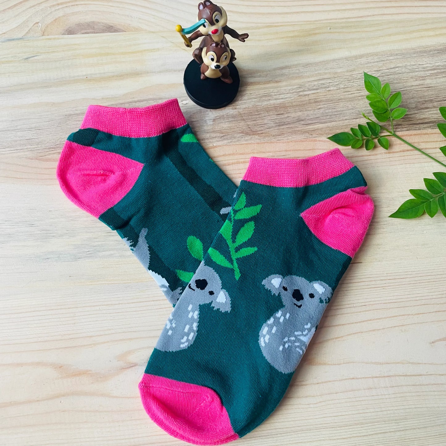 Cute Koala Ankle Socks – Adorable Animal Design Lazzy Socks India