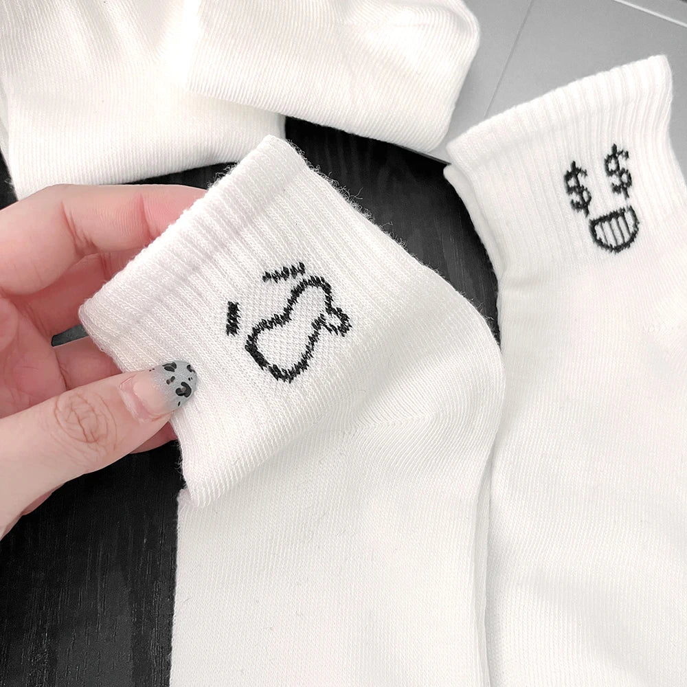 Minimalist Mood Ankle Socks (Pack of 5) Lazzy Socks India