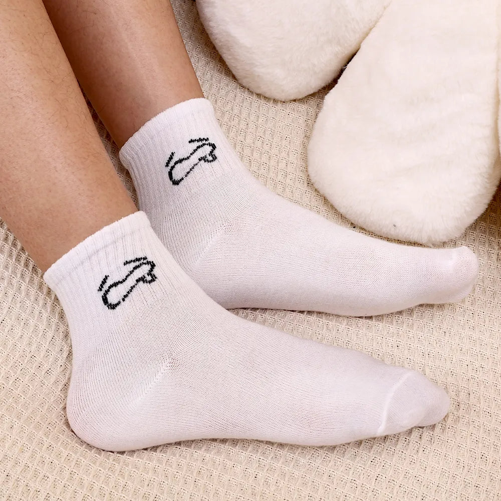 Minimalist Mood Ankle Socks (Pack of 5) Lazzy Socks India
