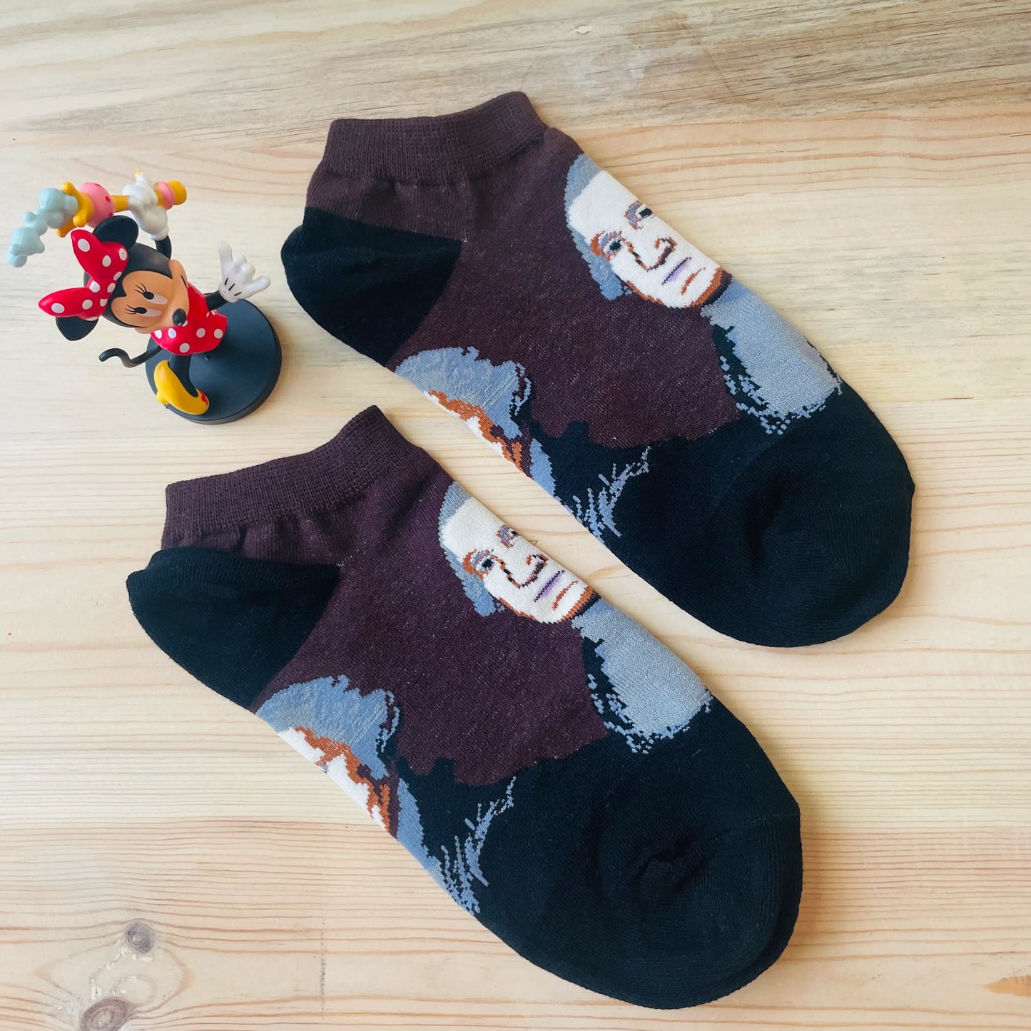 Presidential Portrait Ankle Socks – George Washington Design | Lazzy Socks India