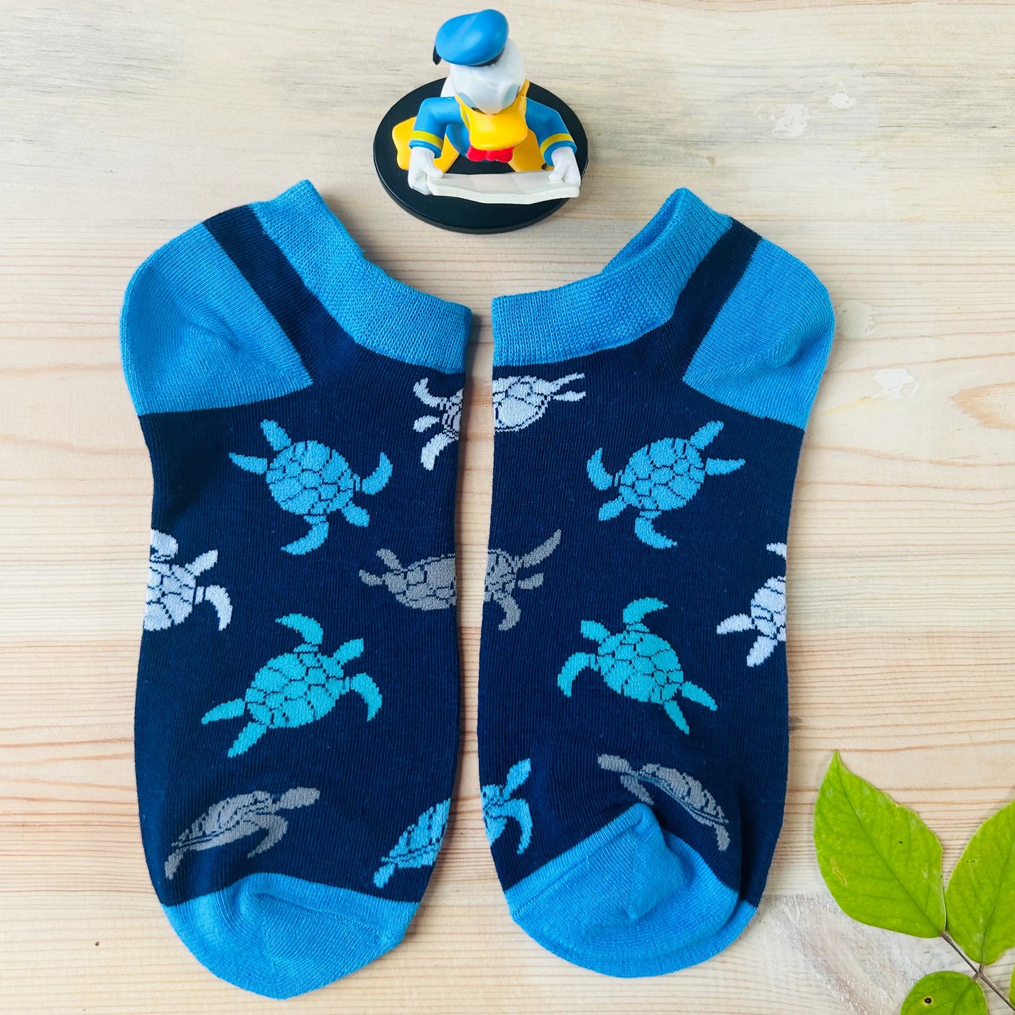 Sea Turtle Swim Ankle Socks – Cool Ocean Animal Design Lazzy Socks India