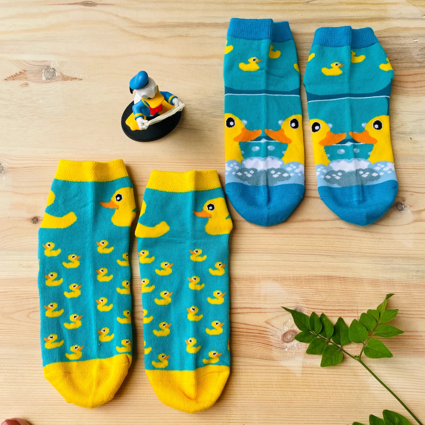 Splish Splash Duckie Sock Pack (Pack of 2) | Lazzy Socks India
