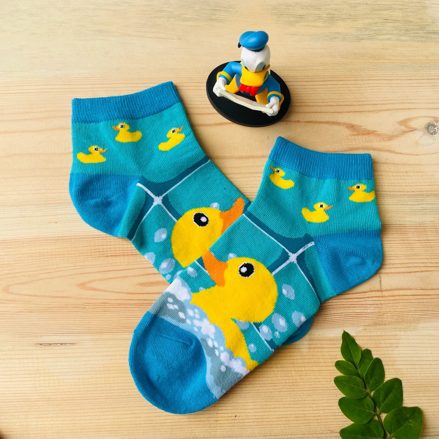 Splish Splash Duckie Sock Pack (Pack of 2) | Lazzy Socks India