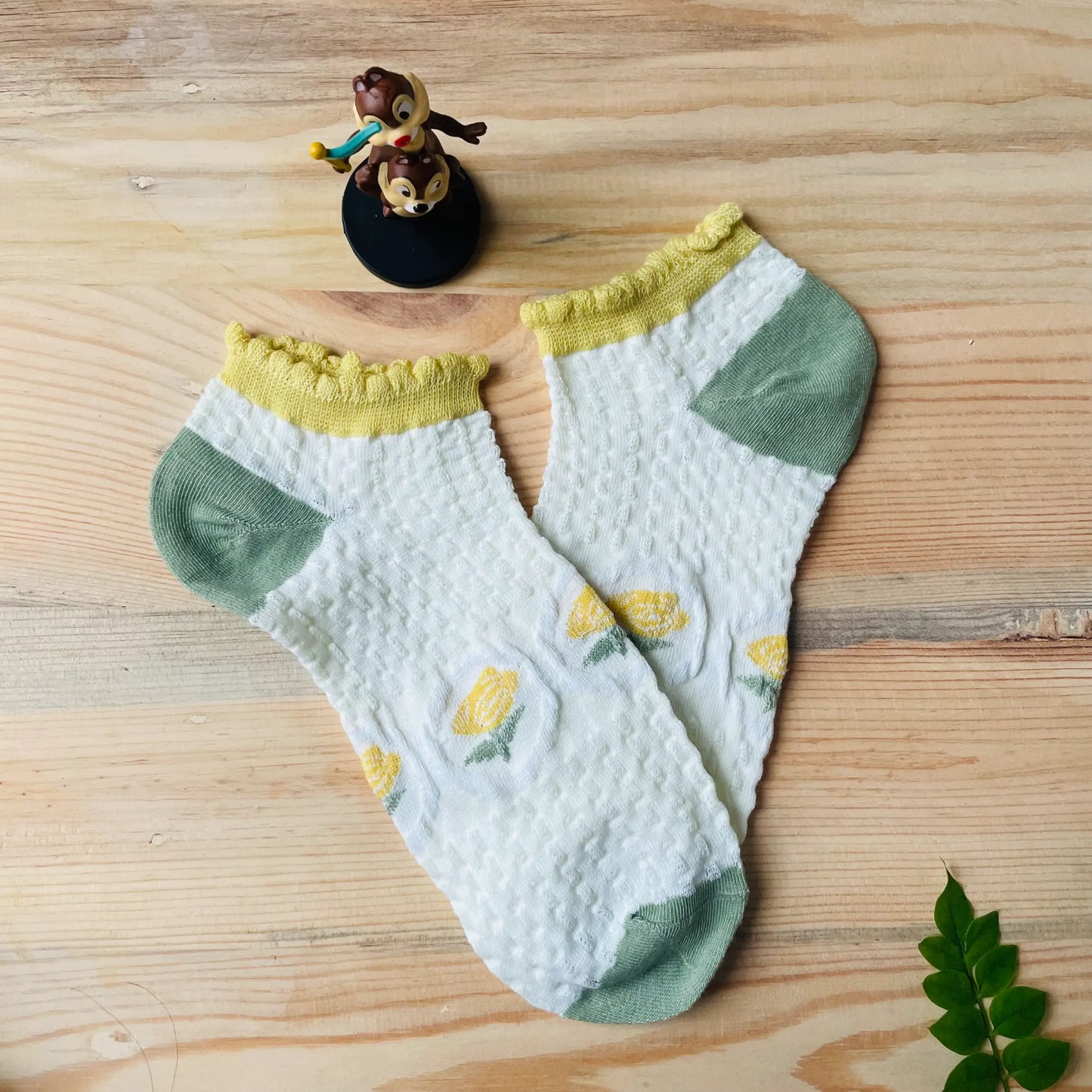 Sunny Blossom Ankle Socks (Pack of 3) Lazzy Socks India