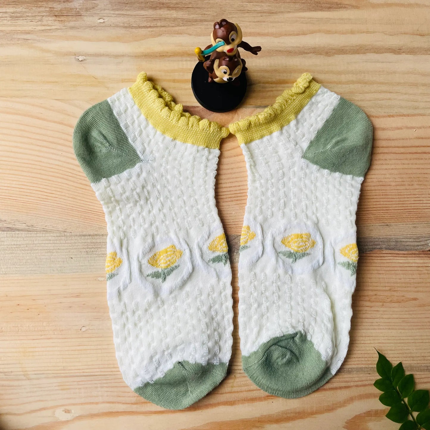 Sunny Blossom Ankle Socks (Pack of 3) Lazzy Socks India