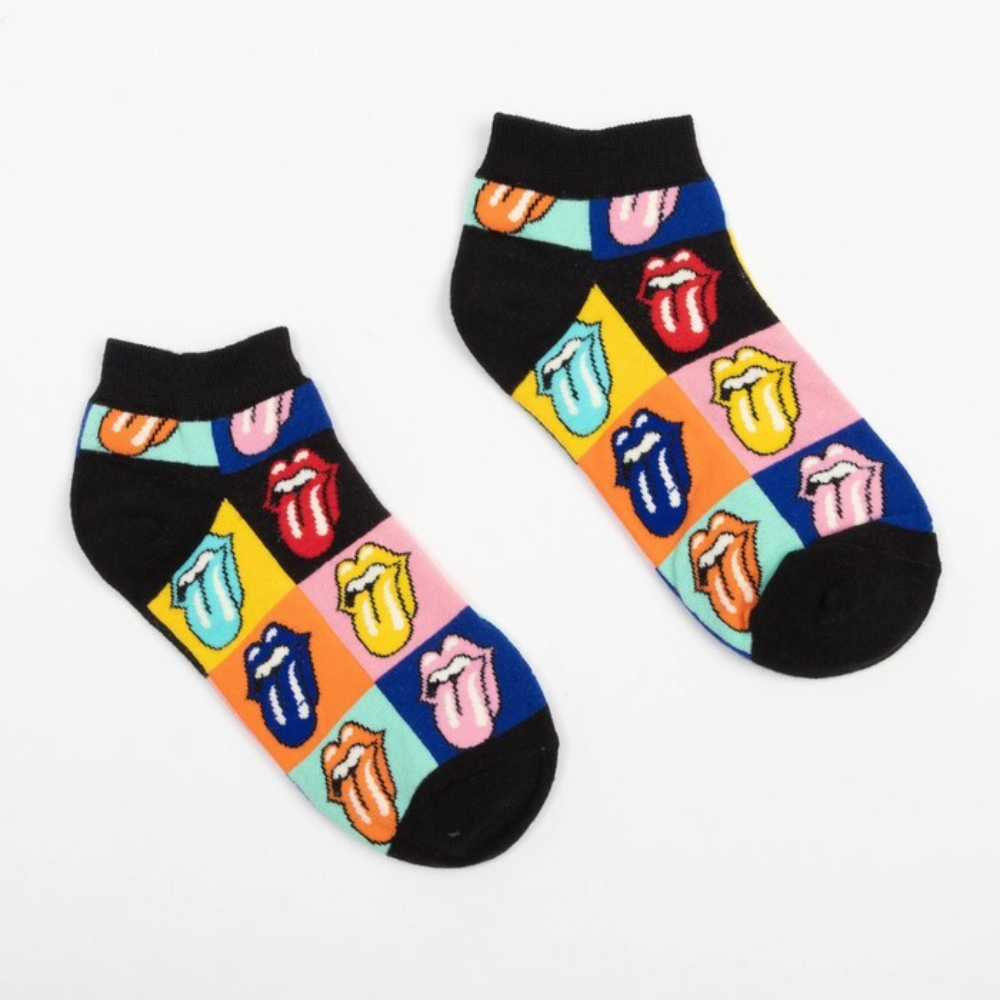Tongue Ankle Socks (Pack of 3) – Unisex Funky Music-Inspired Socks
