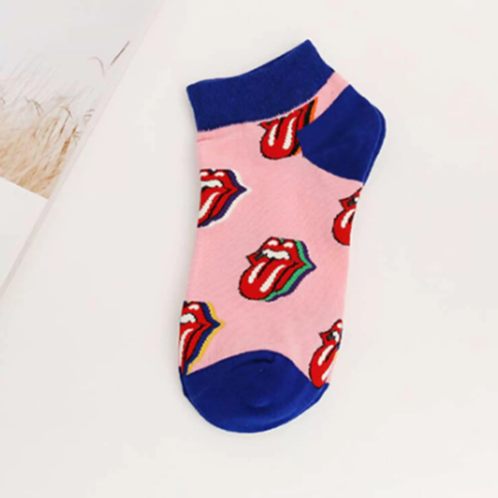 Tongue Ankle Socks (Pack of 3) – Unisex Funky Music-Inspired Socks