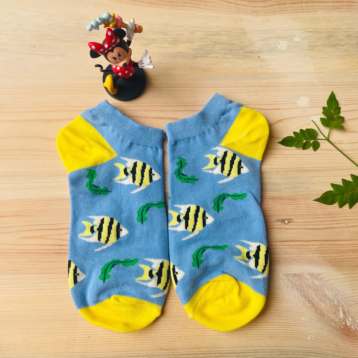 Tropical Fish Ankle Socks – Cute Ocean Print Lazzy Socks India