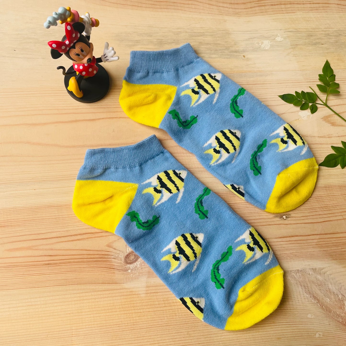 Tropical Fish Ankle Socks – Cute Ocean Print Lazzy Socks India