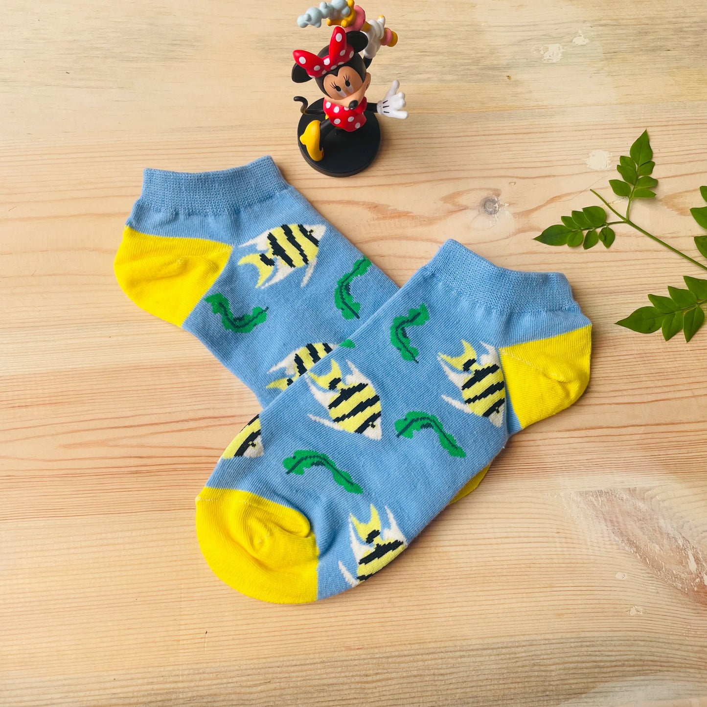 Tropical Fish Ankle Socks – Cute Ocean Print Lazzy Socks India