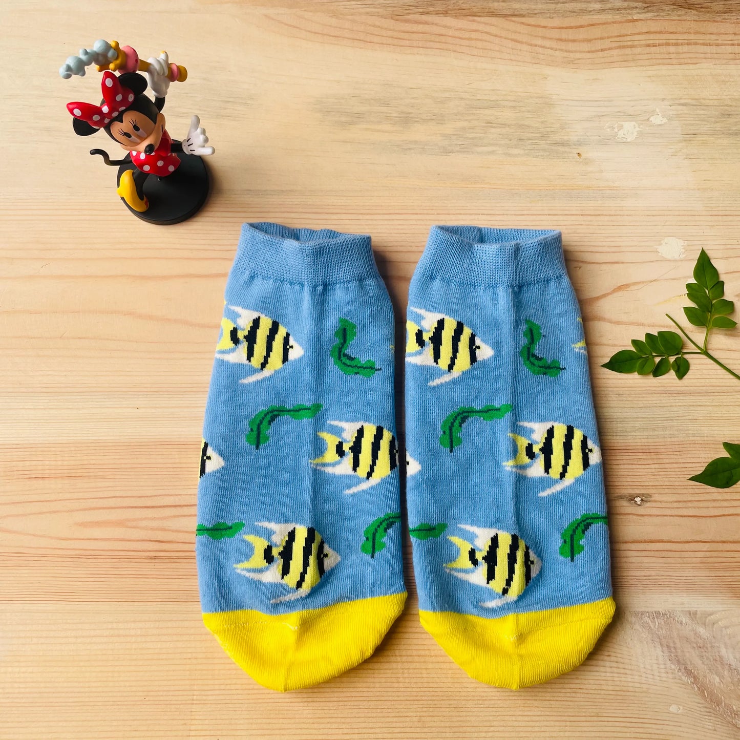 Tropical Fish Ankle Socks – Cute Ocean Print Lazzy Socks India