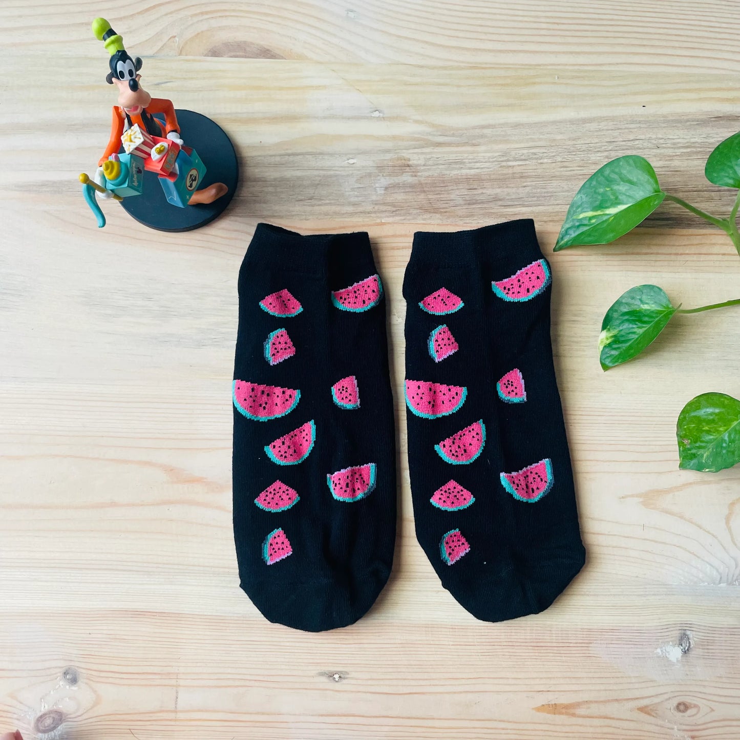 Watermelon Slice Ankle Socks – Sweet Summer Print Lazzy Socks India