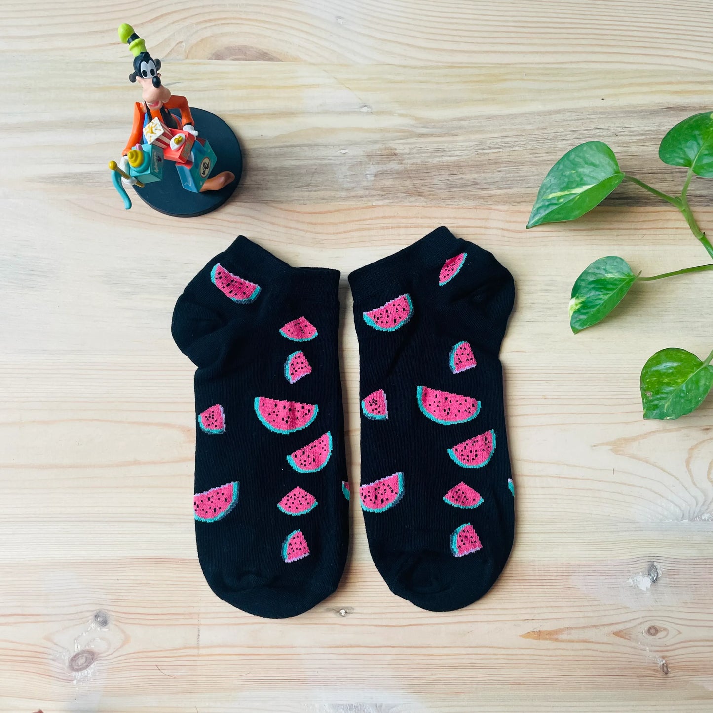 Watermelon Slice Ankle Socks – Sweet Summer Print Lazzy Socks India