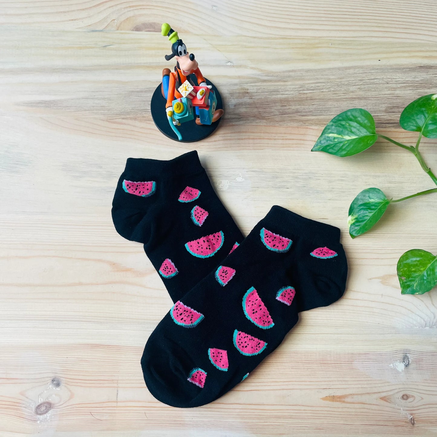 Watermelon Slice Ankle Socks – Sweet Summer Print Lazzy Socks India