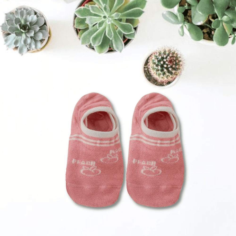 House of Pink Unisex No Show Socks (pack of 4) from lazzy socks