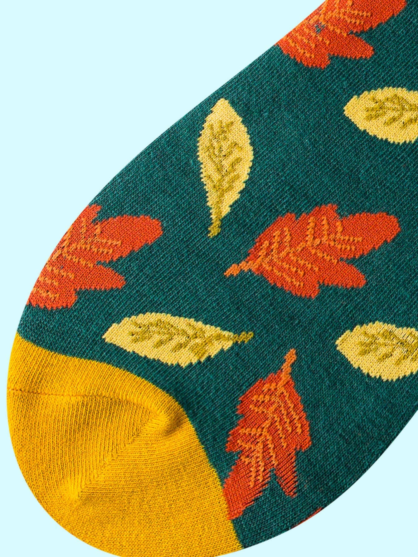 Autumn Leaf Unisex Crew Socks from lazzy socks.
