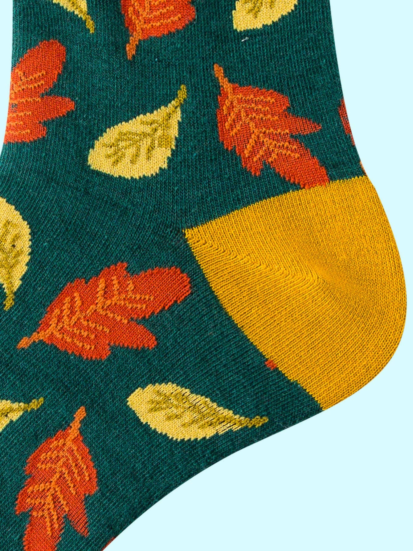 Autumn Leaf Unisex Crew Socks from lazzy socks.