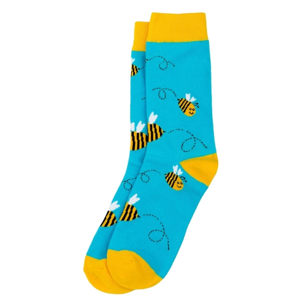 Bee Unisex Crew Socks from Lazzy socks India