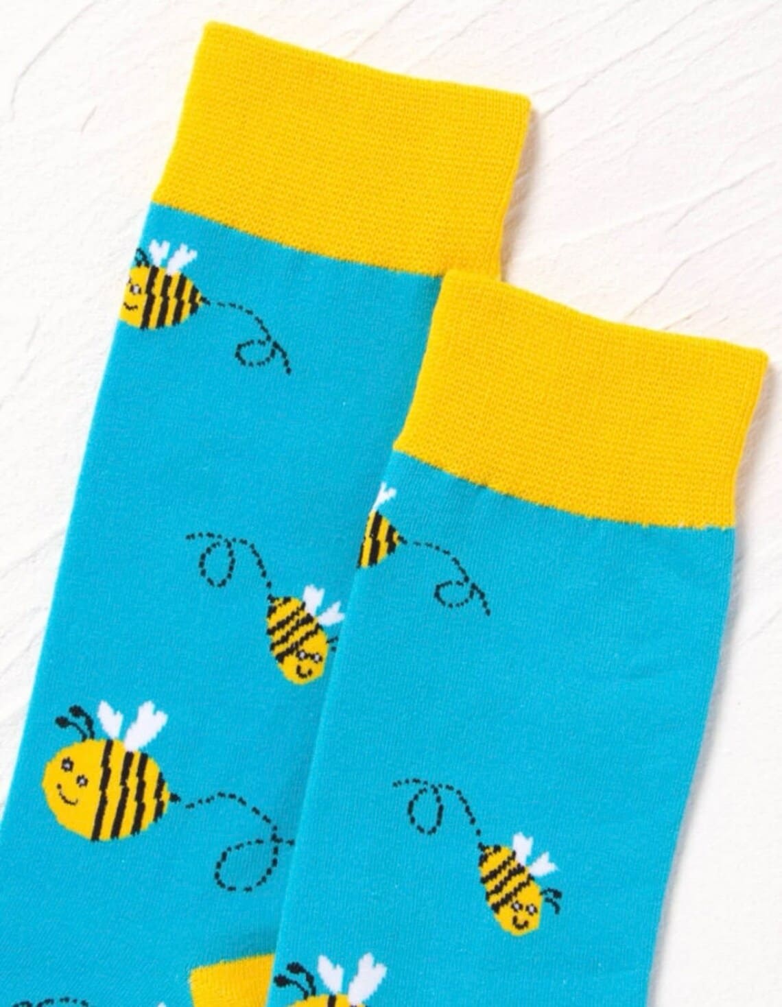 Bee Unisex Crew Socks from Lazzy socks India