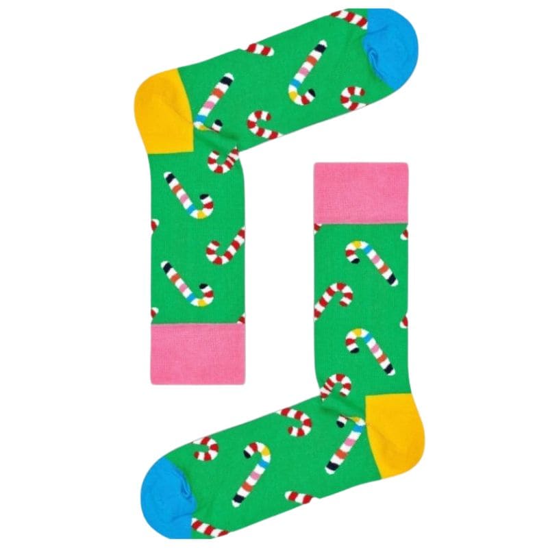 Christmas Candy & Gift Unisex Crew Socks (Pack of 2) from lazzy socks