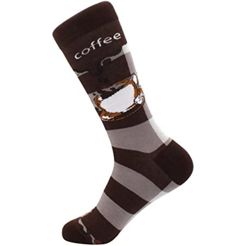 Hot Coffee Cup Unisex Crew Socks from lazzy socks