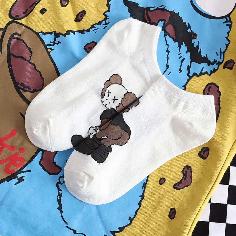 Cookie Monster Unisex Ankle Socks (pack of 5 ) from lazzy socks.
