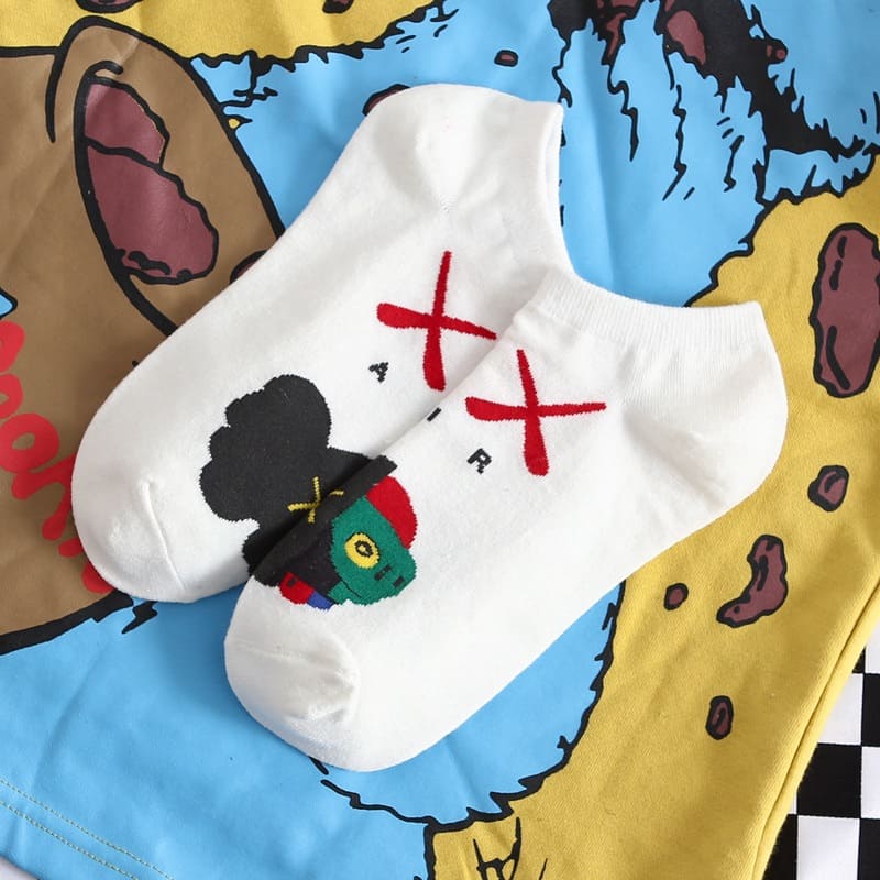 Cookie Monster Unisex Ankle Socks (pack of 5 ) from lazzy socks.