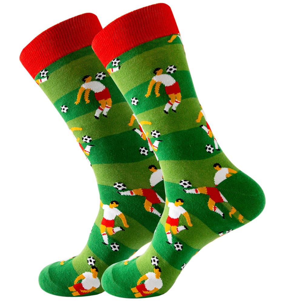 Football Unisex Crew Socks (pack of 2) from lazzy socks