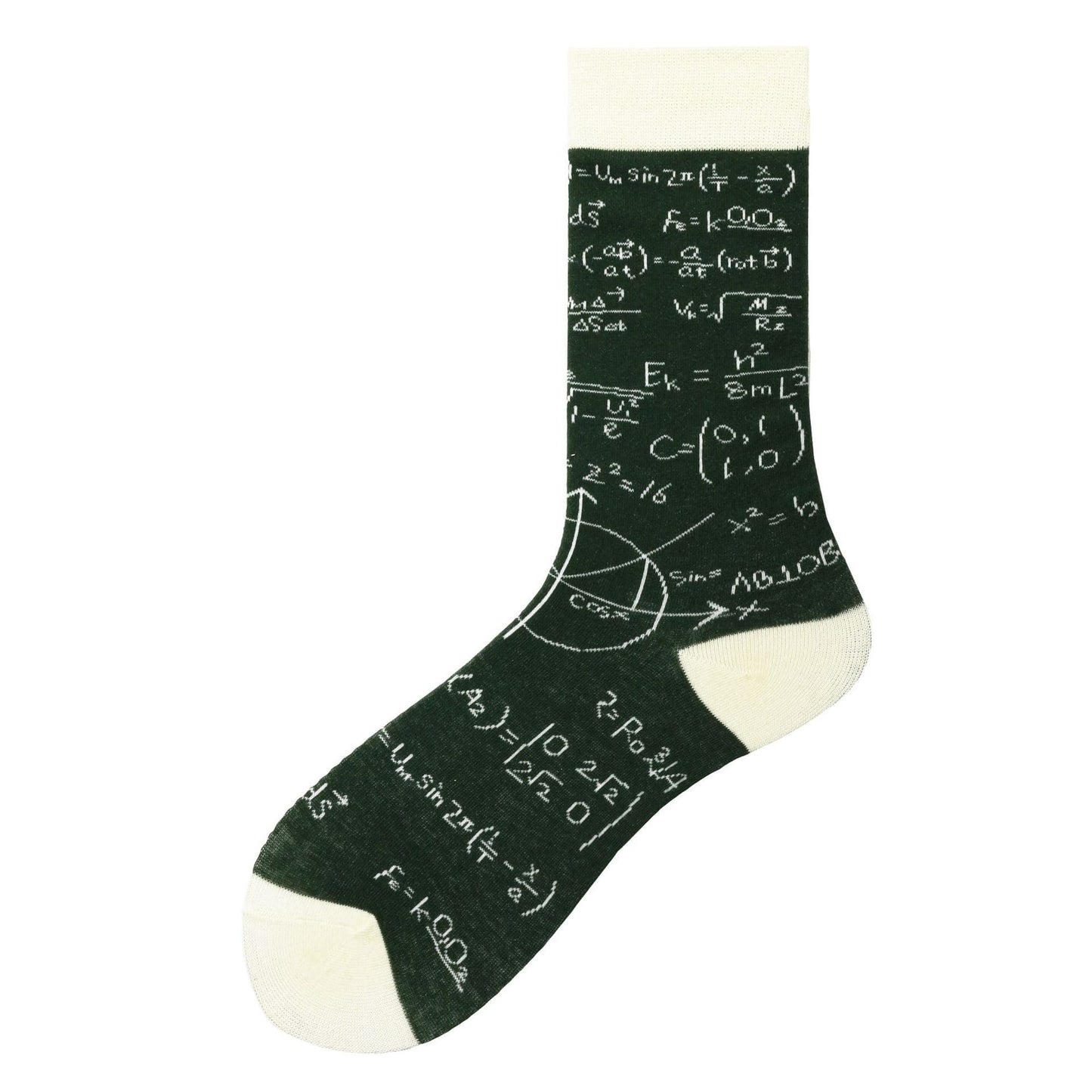 Maths Formula Unisex Crew Socks from lazzy socks.