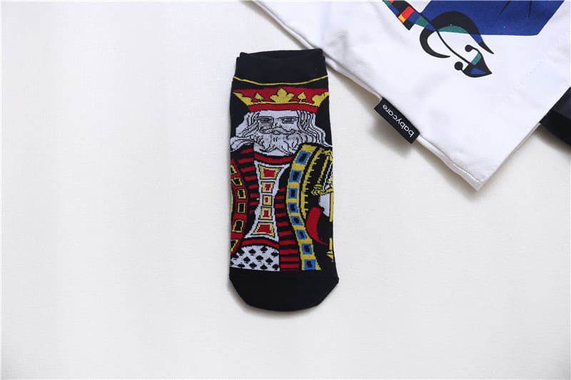 Poker Unisex Ankle Socks (pack of 5 ) from lazzy socks.