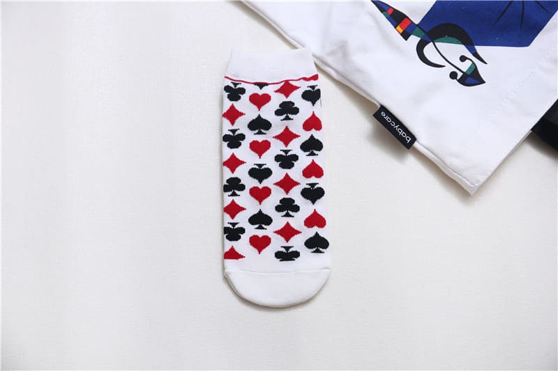 Poker Unisex Ankle Socks (pack of 5 ) from lazzy socks.