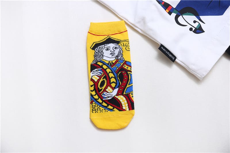 Poker Unisex Ankle Socks (pack of 5 ) from lazzy socks.