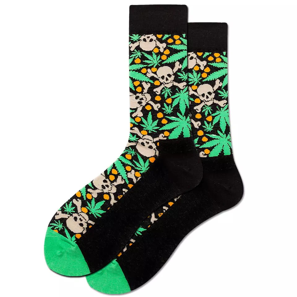 Stoner Unisex Crew Socks from lazzy socks0