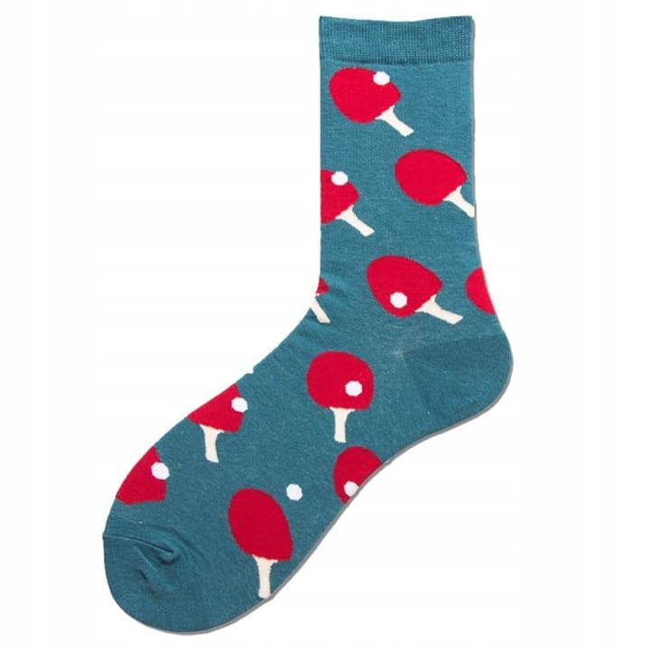 Table Tennis Unisex Crew Socks (pack of 2) from lazzy socks