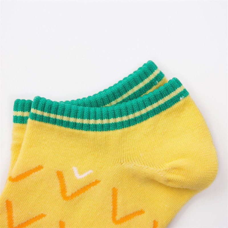Watermelon And Pineapple Unisex Ankle Socks (Pack of 2) from lazzy socks