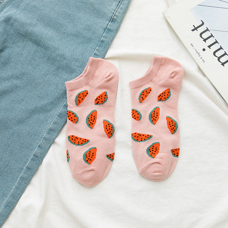 Watermelon Unisex Ankle Socks from lazzy socks