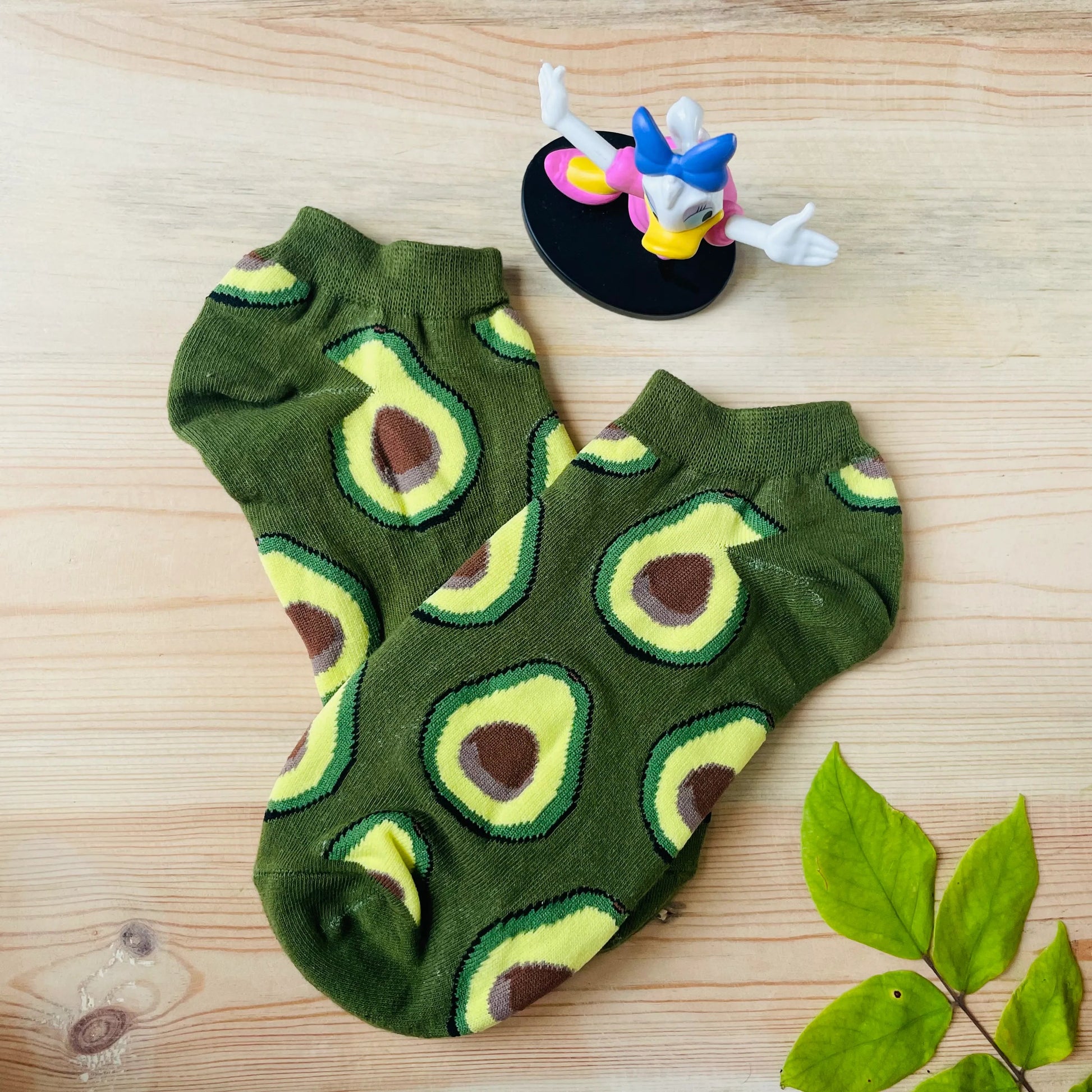 Avocado Ankle Socks – Quirky Fruit Design | Lazzy Socks India 