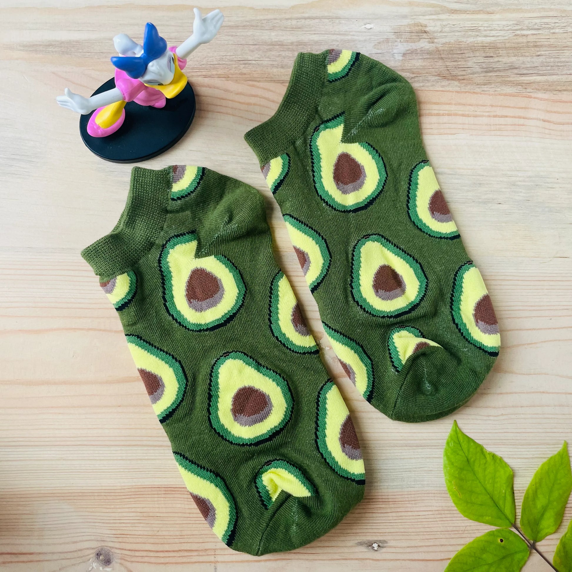 Avocado Ankle Socks – Quirky Fruit Design | Lazzy Socks India