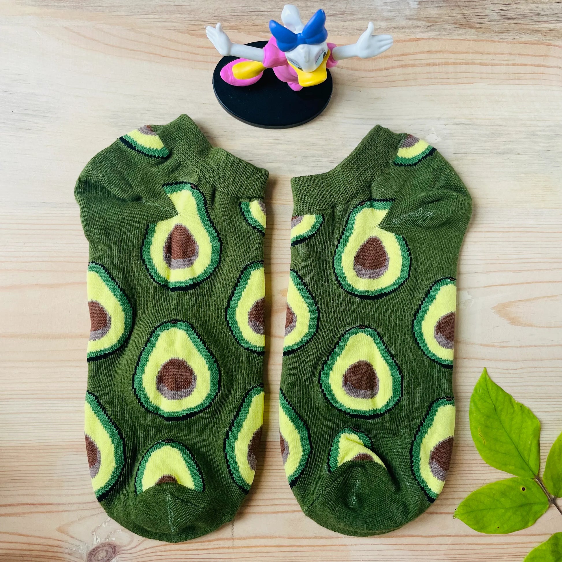 Avocado Ankle Socks – Quirky Fruit Design | Lazzy Socks India