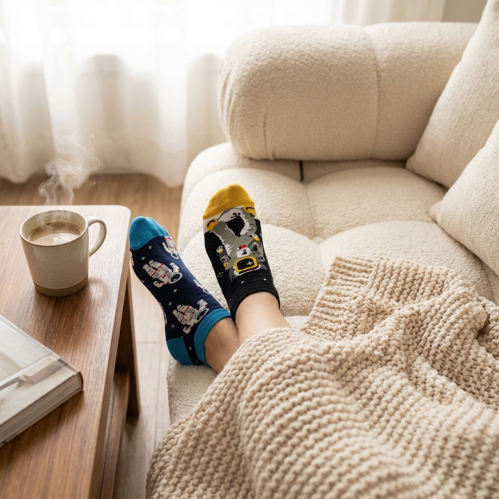Cosmic Explorer Ankle Sock (Pack of 2) | Lazzy Socks India