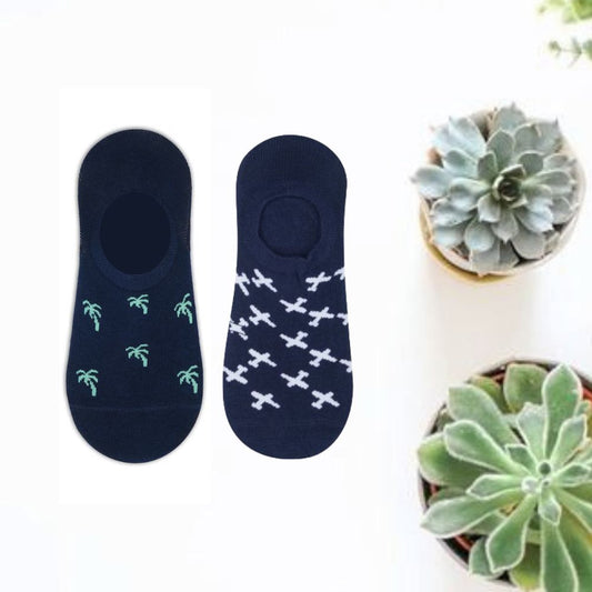 Escape to Paradise with Tropical Breeze No Show Socks | Lazzy Socks
