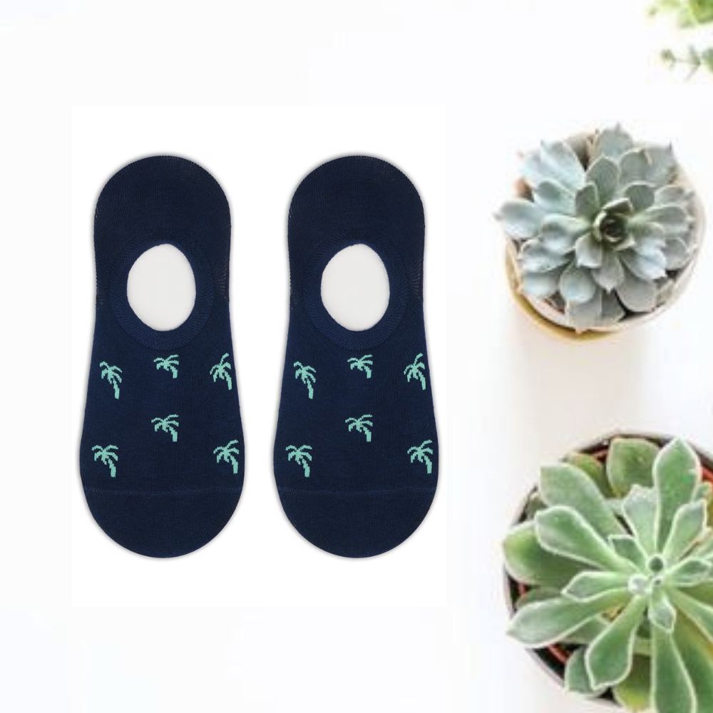 Escape to Paradise with Tropical Breeze No Show Socks | Lazzy Socks