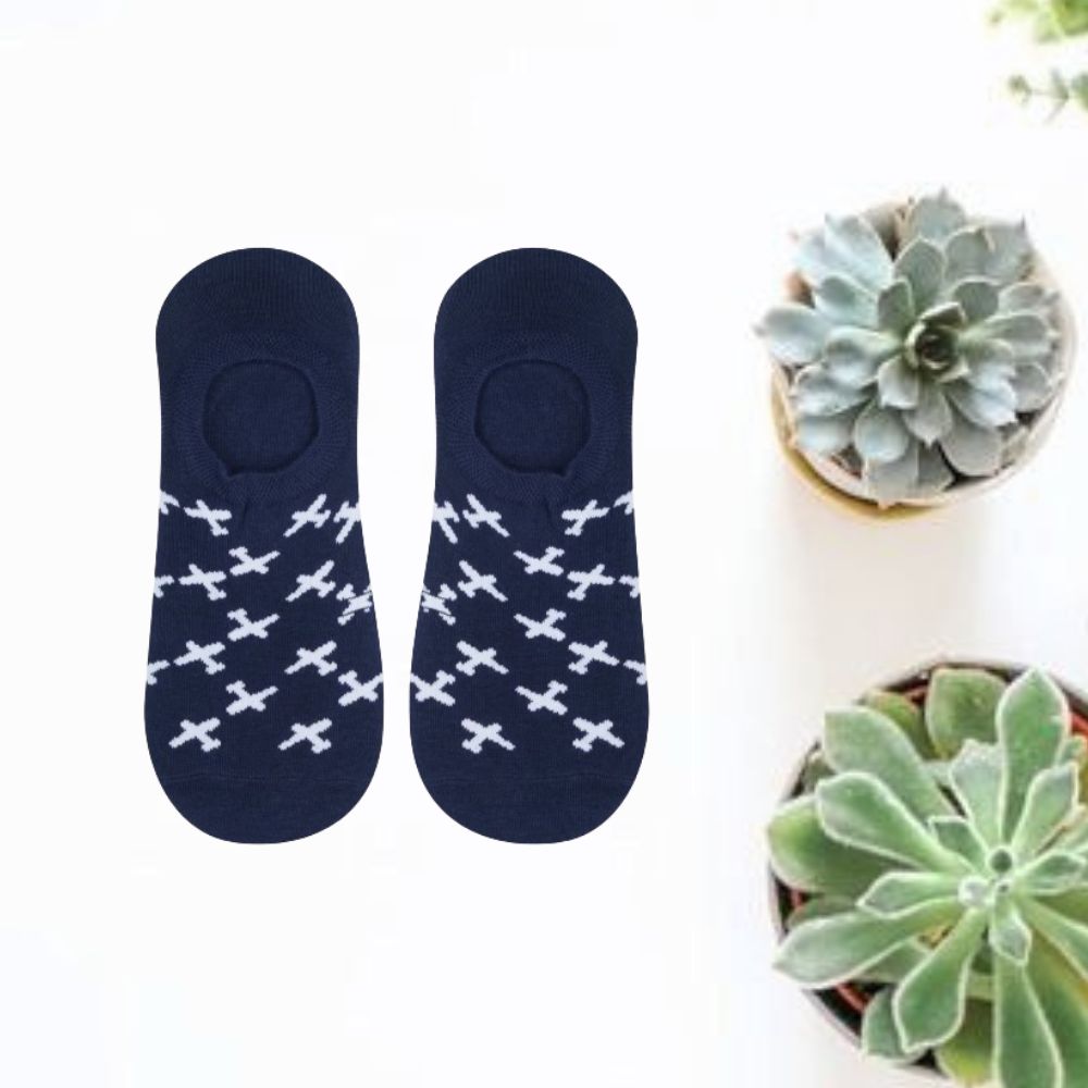 Escape to Paradise with Tropical Breeze No Show Socks | Lazzy Socks