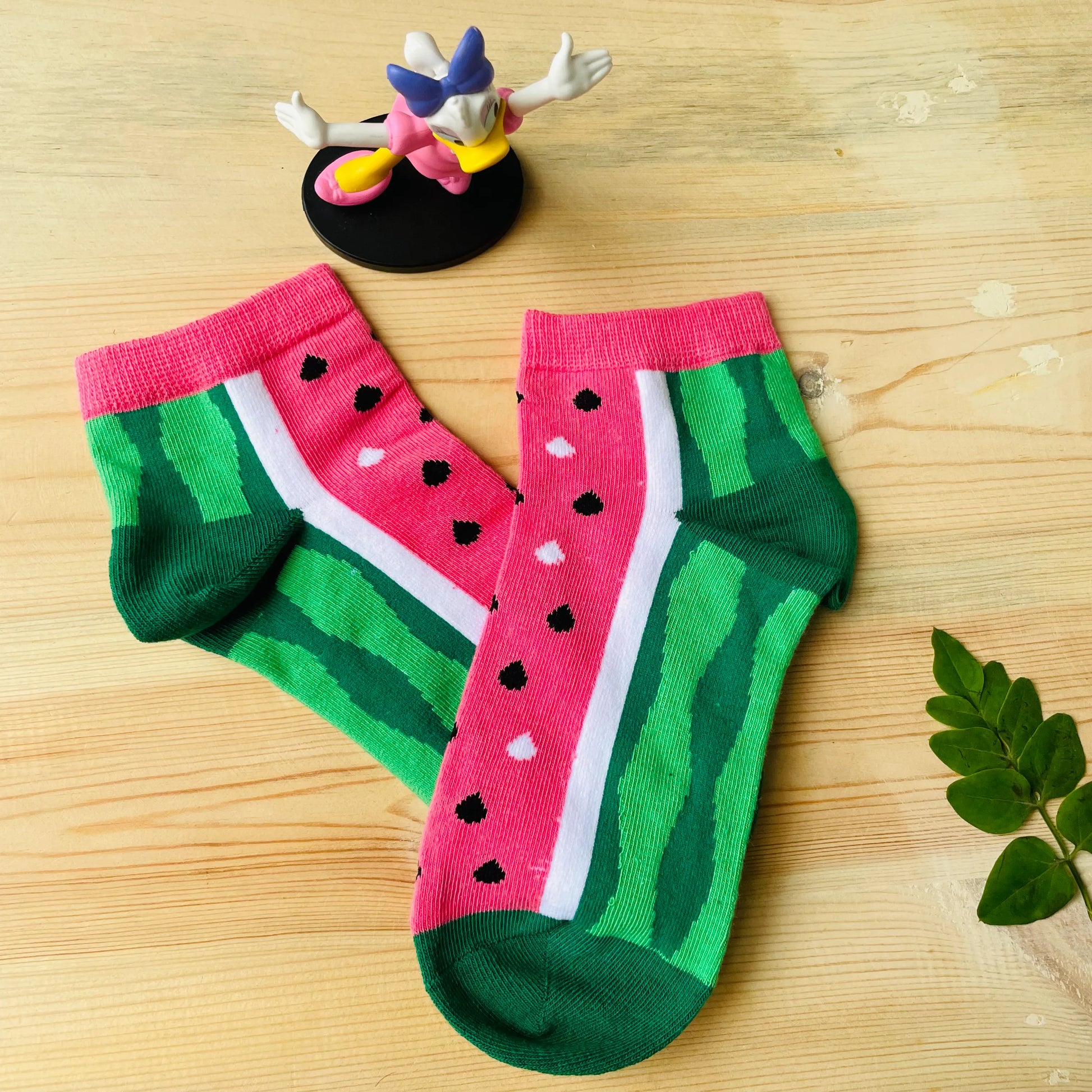 Juicy Watermelon Ankle Socks – Fun Fruit Design  Lazzy Socks India