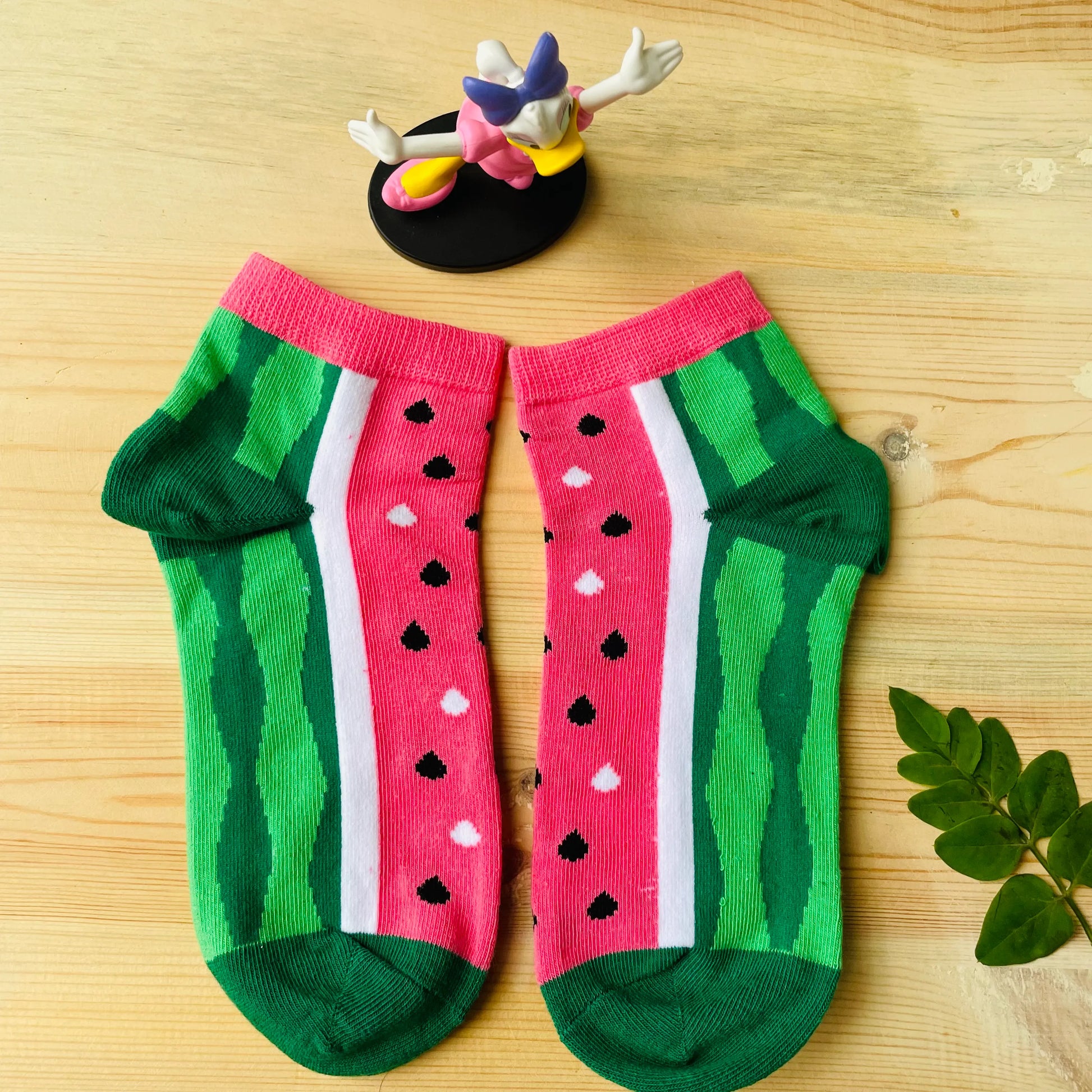 Juicy Watermelon Ankle Socks – Fun Fruit Design  Lazzy Socks India