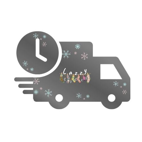 LAZZY SOCKS SHIPPING ICON