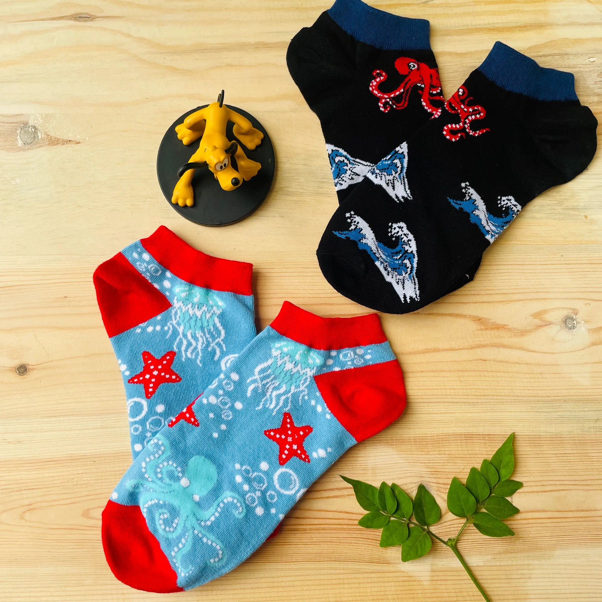 Octopus Odyssey Ankle Socks (Pack of 2)  Lazzy Socks India