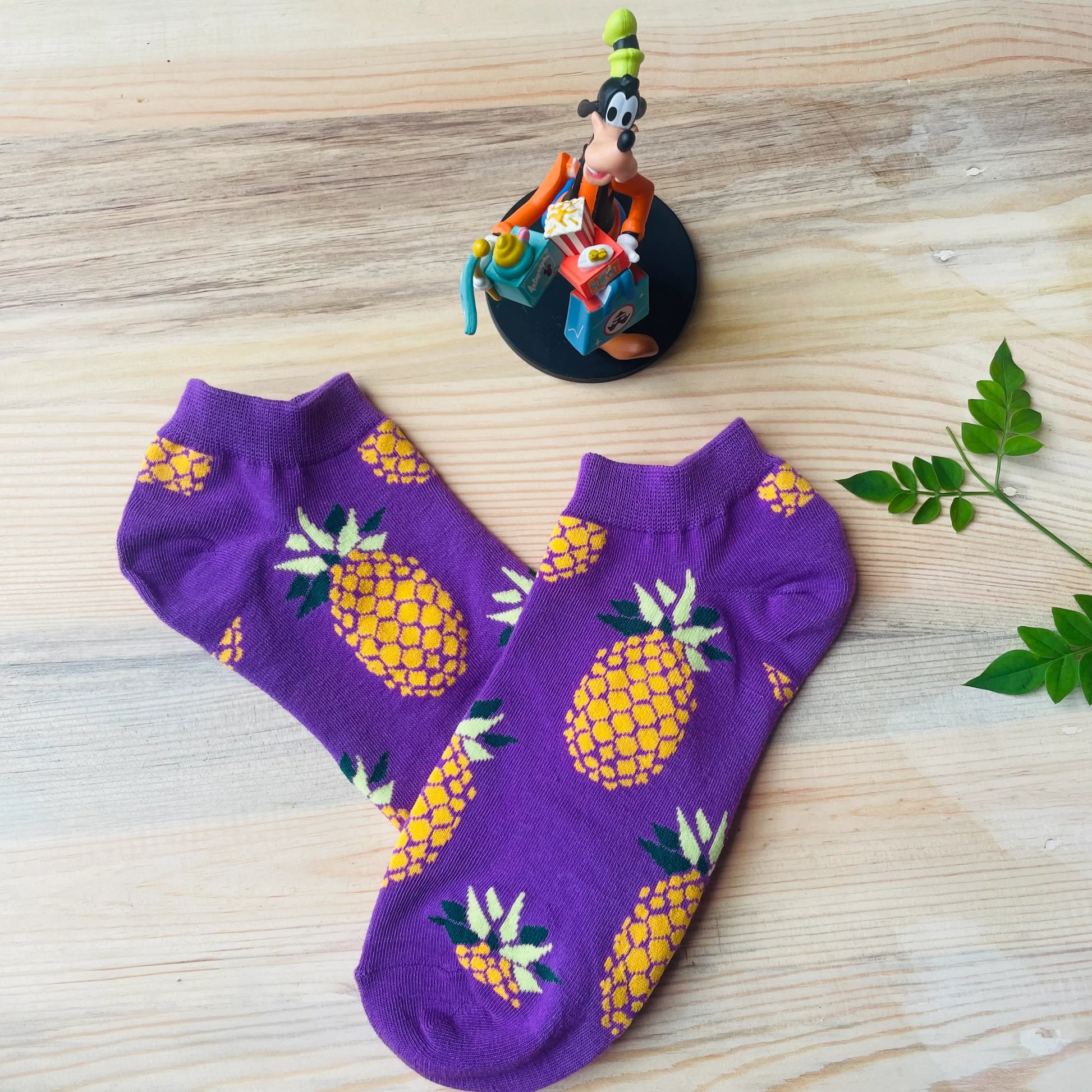 Pineapple Pop Ankle Socks – Quirky Fruit Design  Lazzy Socks India